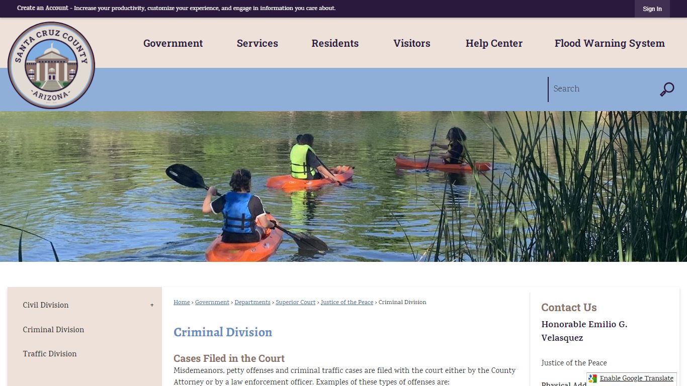 Criminal Division | Santa Cruz County, AZ - Official Website